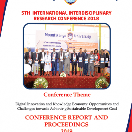 5th International interdisciplinary research conference 2018